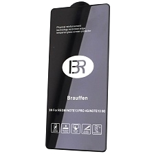 Защитное стекло 9H BRAUFFEN для XIAOMI Redmi Note 13 5G, Redmi Note 13 Pro 5G, цвет окантовки черный Защитное стекло 9H BRAUFFEN для XIAOMI Redmi Note 13 5G, Redmi Note 13 Pro 5G, цвет окантовки черный