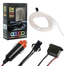 Гибкая неоновая лента CARLIVE NL3 для автомобиля, длина 3 метра, цвет белый | Все по 150