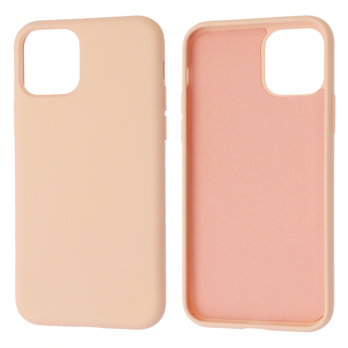 Чехол накладка Silicon Case для APPLE iPhone 11 Pro, силикон, бархат, цвет розовый песок Чехол накладка Silicon Case для APPLE iPhone 11 Pro, силикон, бархат, цвет розовый песок