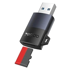 Картридер YESIDO GS36, цвет черный