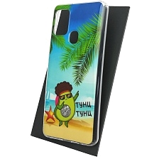 Чехол накладка Vinil для SAMSUNG Galaxy A21s (SM-A217), силикон, рисунок AVOCADO тунц тунц Чехол накладка Vinil для SAMSUNG Galaxy A21s (SM-A217), силикон, рисунок AVOCADO тунц тунц