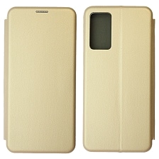 Чехол книжка STYLISH для INFINIX Hot 11s NFC, экокожа, визитница, цвет золотистый Чехол книжка STYLISH для INFINIX Hot 11s NFC, экокожа, визитница, цвет золотистый
