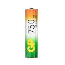 Аккумулятор перезаряжаемый GP ReENERGY HR03 AAA NI-MH 750mAh, тип мизинчиковый