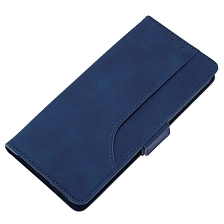 Чехол книжка NICE для TECNO Spark 20, Spark 20C, защита камеры, экокожа, визитница, цвет темно синий Чехол книжка NICE для TECNO Spark 20, Spark 20C, защита камеры, экокожа, визитница, цвет темно синий