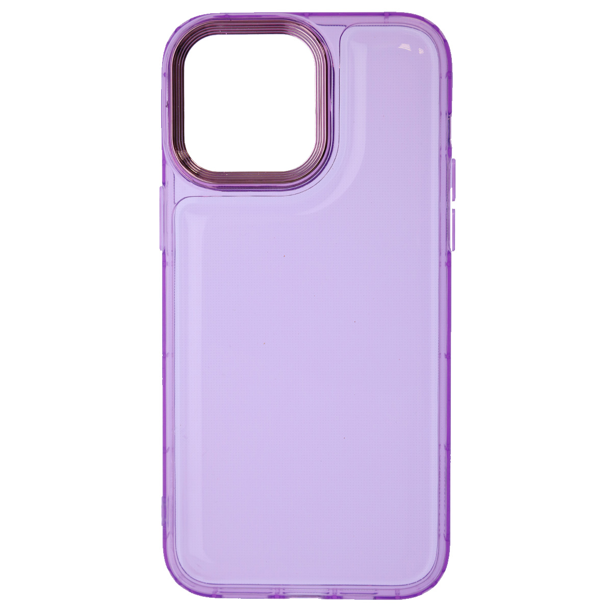 Чехол накладка AIR BAG для APPLE iPhone 14 Pro Max (6.7"), силикон, цвет прозрачно сиреневый Чехол накладка AIR BAG для APPLE iPhone 14 Pro Max (6.7"), силикон, цвет прозрачно сиреневый