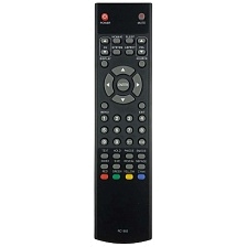 Пульт ДУ RC1902 (TV-01, N2001508, LT2428) для телевизоров BBK, CASIO, FUSION, цвет черный