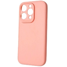 Чехол накладка для APPLE iPhone 16 Pro, защита камеры, силикон, цвет персиковый Чехол накладка для APPLE iPhone 16 Pro, защита камеры, силикон, цвет персиковый