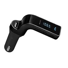 FM-модулятор CARLIVE G7, USB, MP3, Bluetooth 5.0, цвет черный FM-модулятор CARLIVE G7, USB, MP3, Bluetooth 5.0, цвет черный