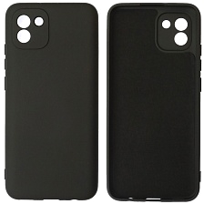 Чехол накладка NANO для SAMSUNG Galaxy A03 (SM-A035F), силикон, бархат, цвет черный Чехол накладка NANO для SAMSUNG Galaxy A03 (SM-A035F), силикон, бархат, цвет черный