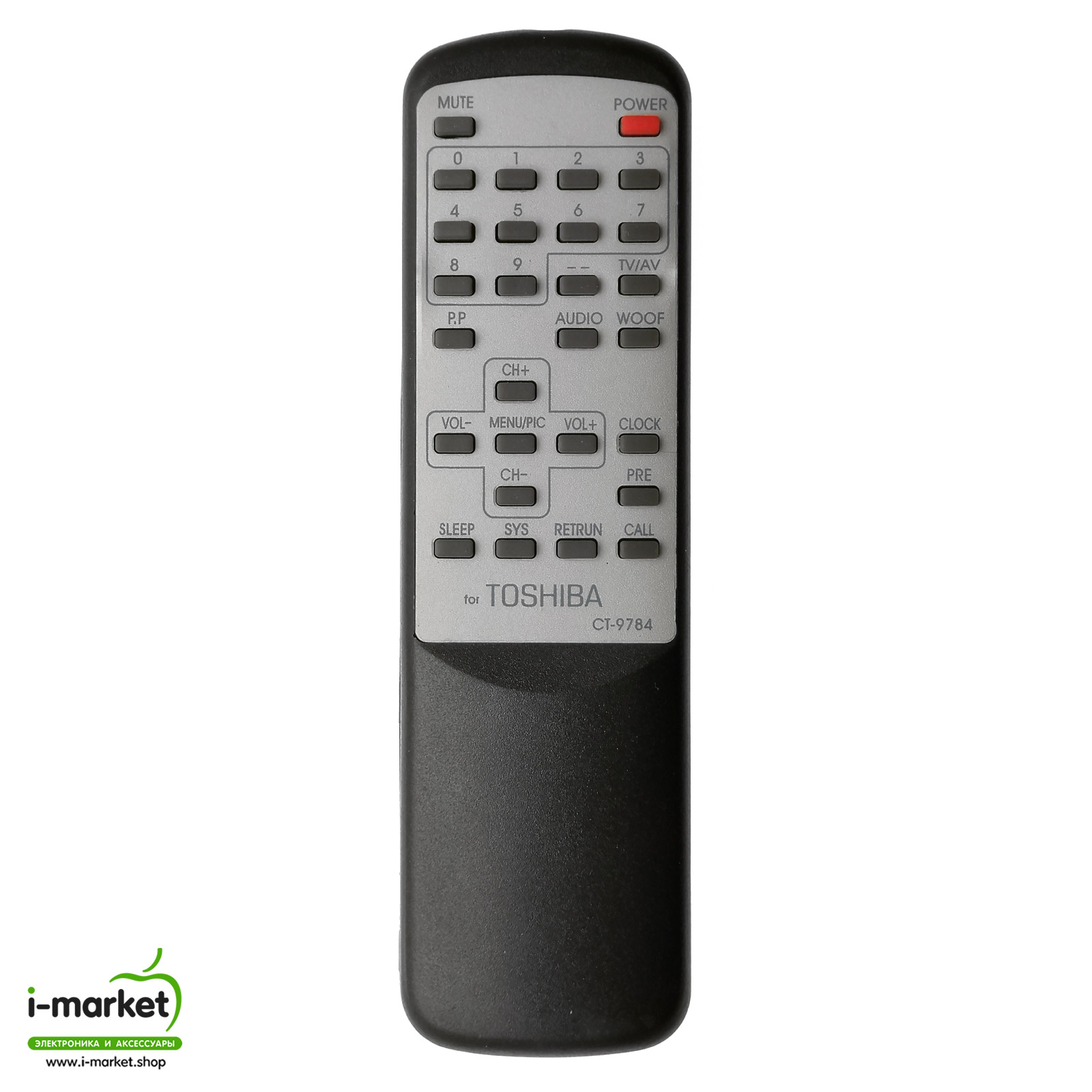 Пульт ДУ для TOSHIBA CT-9784 подходит к следующим моделям: 1450XS/-2150XS, 2050XS1.