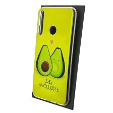 Чехол накладка Vinil для HUAWEI Honor 9C, Honor P40 Lite E, Y7P, силикон, рисунок Avocuddle lets, цвет желтый Чехол накладка Vinil для HUAWEI Honor 9C, Honor P40 Lite E, Y7P, силикон, рисунок Avocuddle lets, цвет желтый