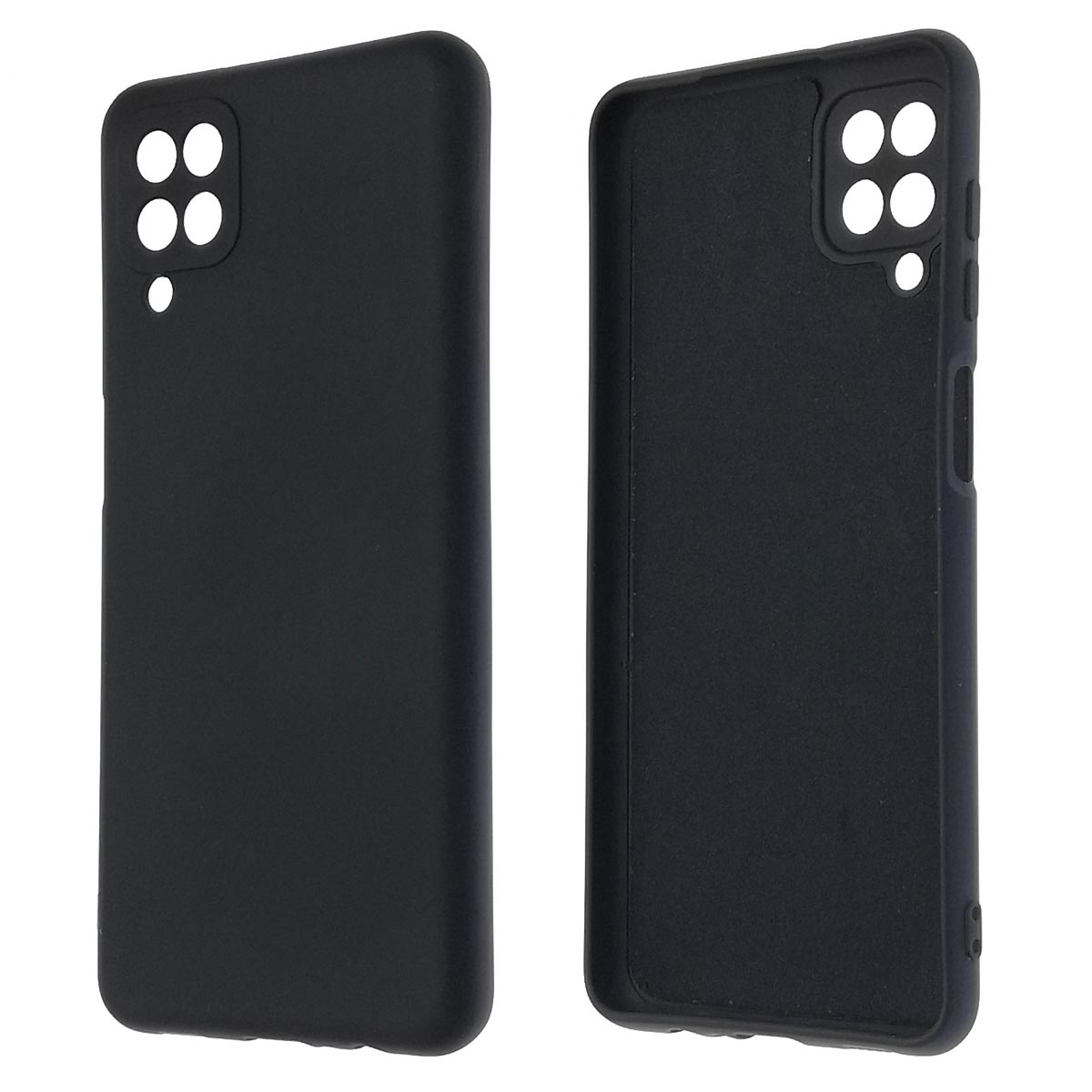 Чехол накладка NANO для SAMSUNG Galaxy A12 (SM-A125), M12 (SM-M127F), силикон, бархат, цвет черный Чехол накладка NANO для SAMSUNG Galaxy A12 (SM-A125), M12 (SM-M127F), силикон, бархат, цвет черный