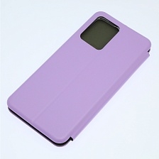 Чехол книжка STYLISH для XIAOMI POCO X5 5G, XIAOMI Redmi Note 12 5G, экокожа, визитница, цвет сиреневый