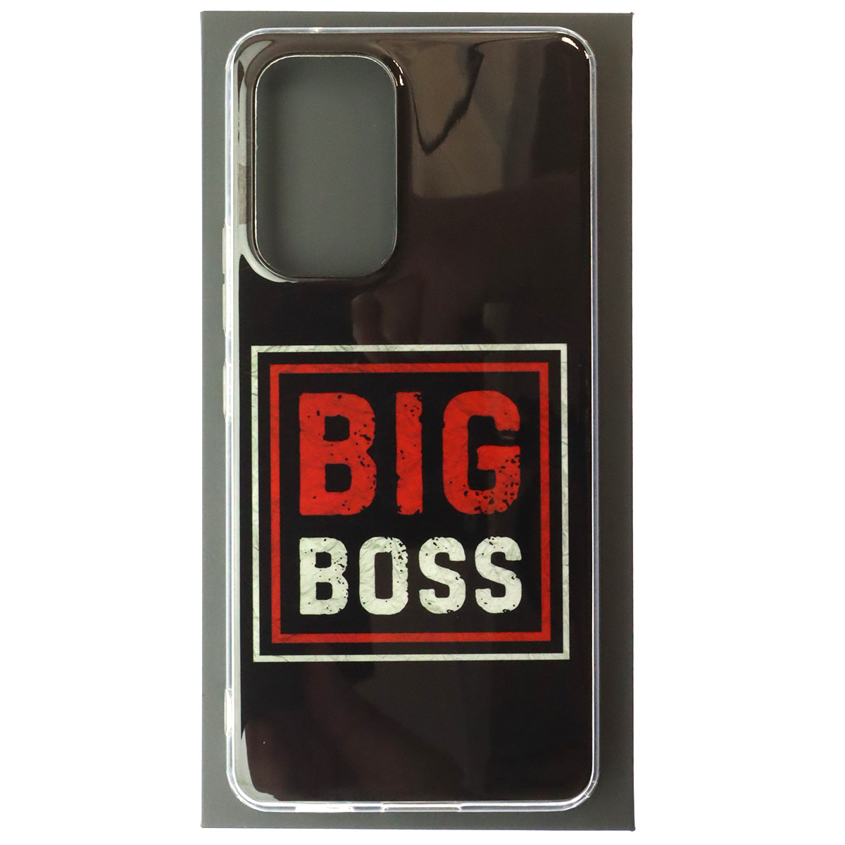 Чехол накладка для SAMSUNG Galaxy A53 5G (SM-A536E), силикон, глянцевый, рисунок BIG BOSS