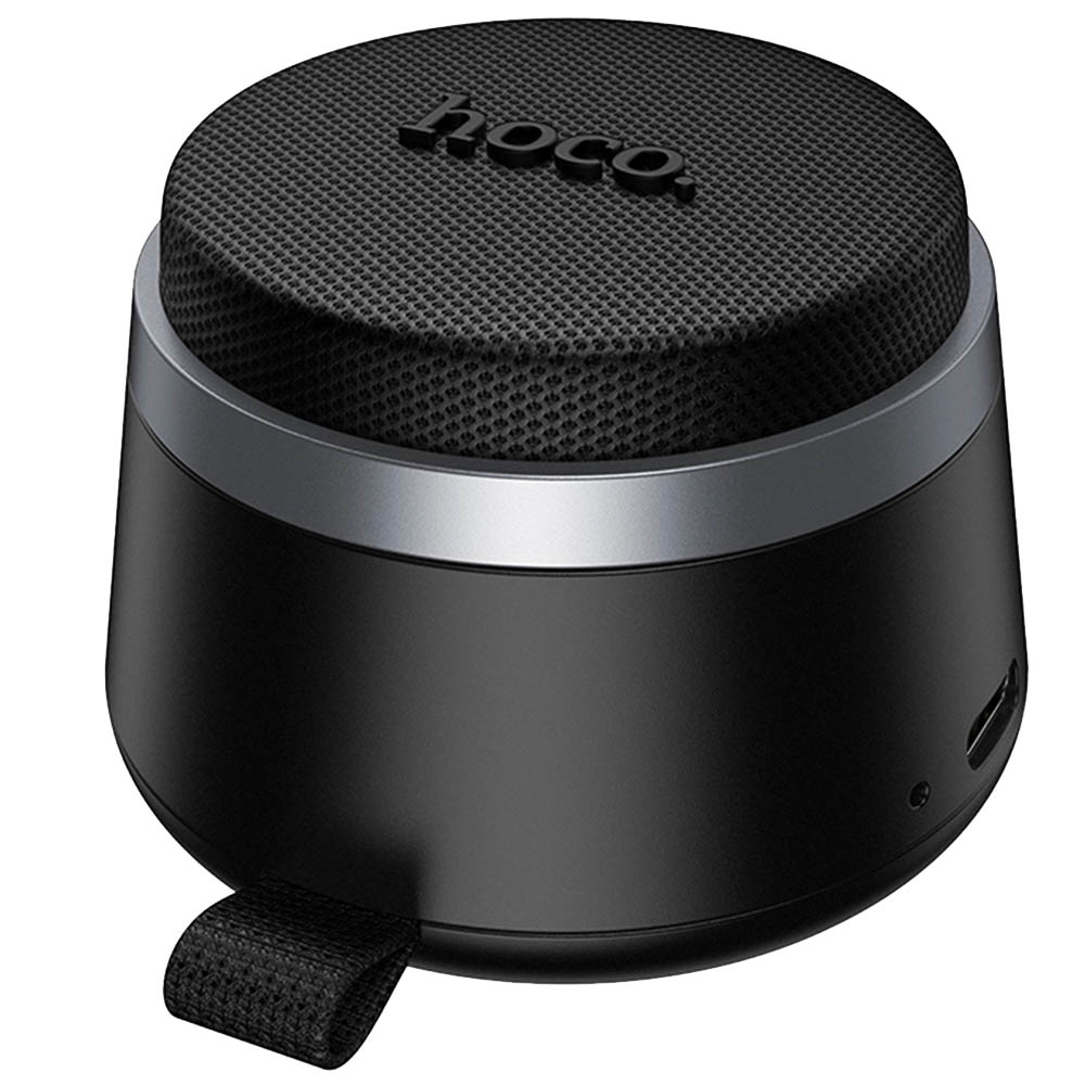 Портативная колонка HOCO HC43, Bluetooth, магнитное крепление, цвет черный