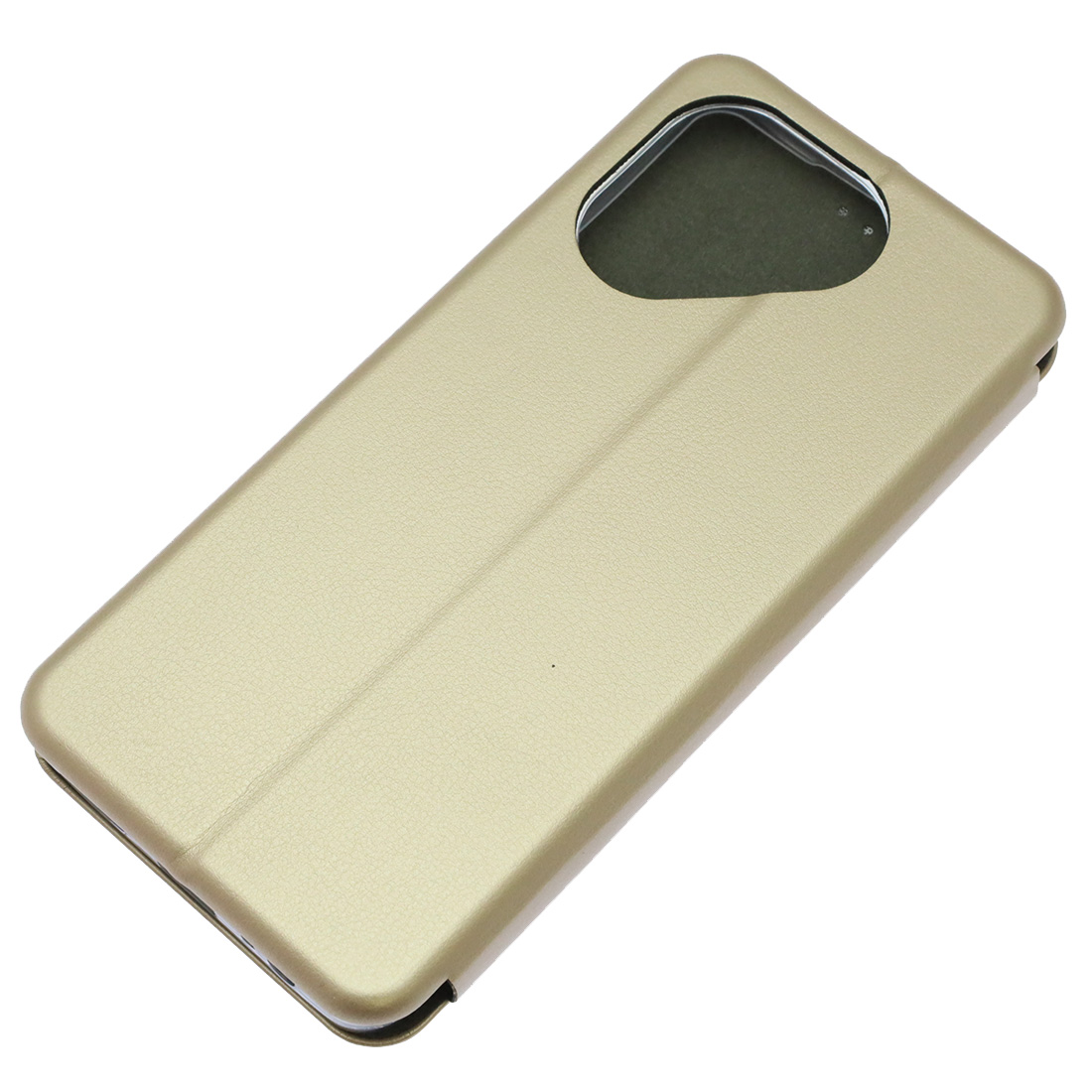 Чехол книжка STYLISH для TECNO Pova 7 4G, Pova 7 Neo, экокожа, визитница, цвет золотистый