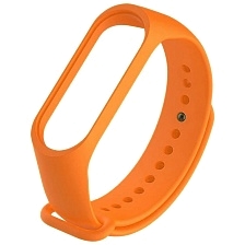 Сменный ремешок для фитнес браслета, смарт часов XIAOMI Mi Band 5, цвет оранжевый. Сменный ремешок для фитнес браслета, смарт часов XIAOMI Mi Band 5, цвет оранжевый.