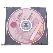 Диск в коробке L-PRO DVD+R, 4.7Gb 120min, 16X