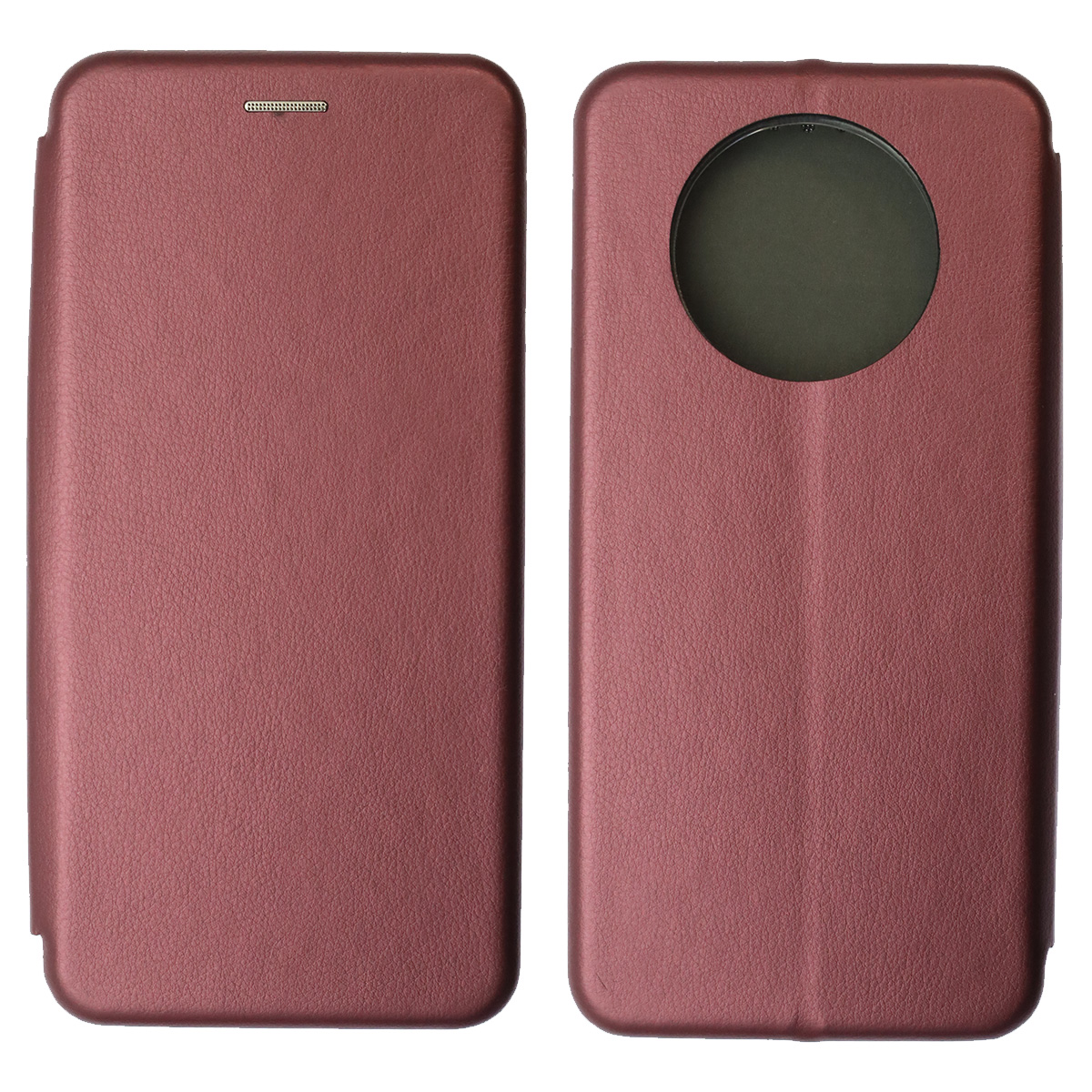 Чехол книжка STYLISH для HUAWEI Nova Y90, экокожа, визитница, цвет бордовый Чехол книжка STYLISH для HUAWEI Nova Y90, экокожа, визитница, цвет бордовый