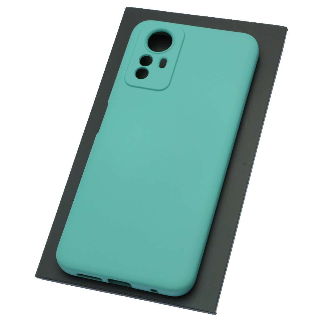 Чехол накладка NANO для XIAOMI Redmi Note 12S, силикон, бархат, цвет бирюзовый Чехол накладка NANO для XIAOMI Redmi Note 12S, силикон, бархат, цвет бирюзовый