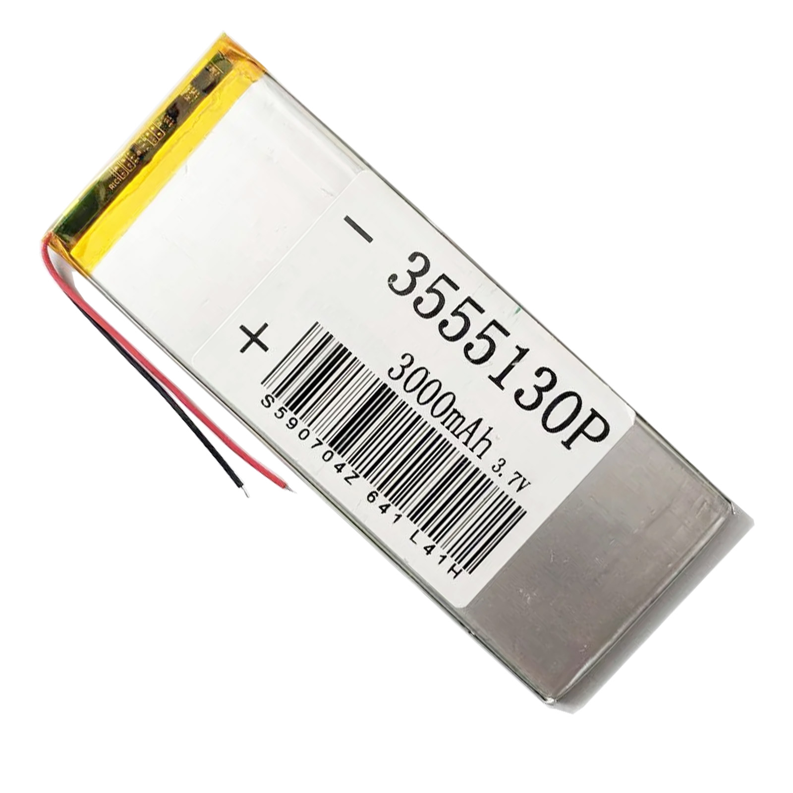 АКБ универсальная 3555130p 3.7V Li-Pol 3000 mAh (3.5*55*130 mm)