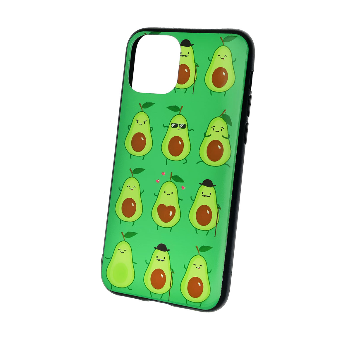 Чехол накладка для APPLE iPhone 11 Pro, силикон, рисунок Авокадо Танцы.