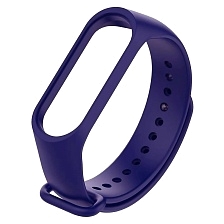 Сменный ремешок для фитнес браслета, смарт часов XIAOMI Mi Band 5, цвет индиго Сменный ремешок для фитнес браслета, смарт часов XIAOMI Mi Band 5, цвет индиго