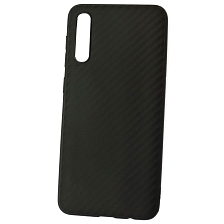 Чехол накладка для SAMSUNG Galaxy A50 (SM-A505), A30s (SM-A307), A50s (SM-A507), силикон, карбон, цвет черный Чехол накладка для SAMSUNG Galaxy A50 (SM-A505), A30s (SM-A307), A50s (SM-A507), силикон, карбон, цвет черный