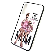 Чехол накладка R3 для HUAWEI P Smart Z, Honor 9X 2019, силикон, рисунок Mama of Drama girlMOM.