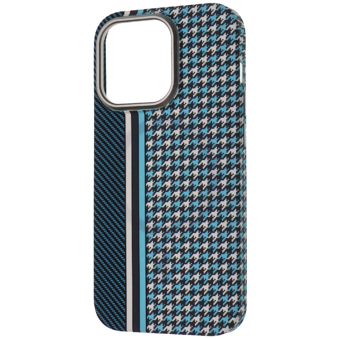 Чехол накладка FreeAir с поддержкой MagSafe для APPLE iPhone 14 Pro (6.1"), пластик, светится в темноте, карбоновый узор 3