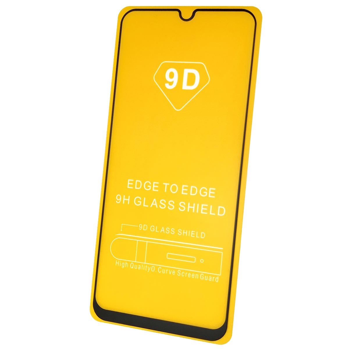 Защитное стекло 9D для SAMSUNG Galaxy A32 4G (SM-A325F), цвет окантовки черный