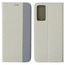 Чехол книжка MESH для XIAOMI Redmi Note 11 Pro, Redmi Note 11 Pro 5G, текстиль, силикон, бархат, визитница, цвет серый