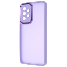 Чехол накладка KING для SAMSUNG Galaxy A33 5G, силикон, пластик, защита камеры, цвет окантовки сиреневый Чехол накладка KING для SAMSUNG Galaxy A33 5G, силикон, пластик, защита камеры, цвет окантовки сиреневый