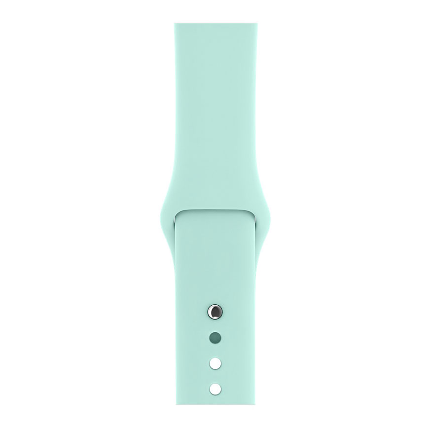 Ремешок для Apple Watch спортивный "Sport", размер 38-40 mm, цвет морской зеленый