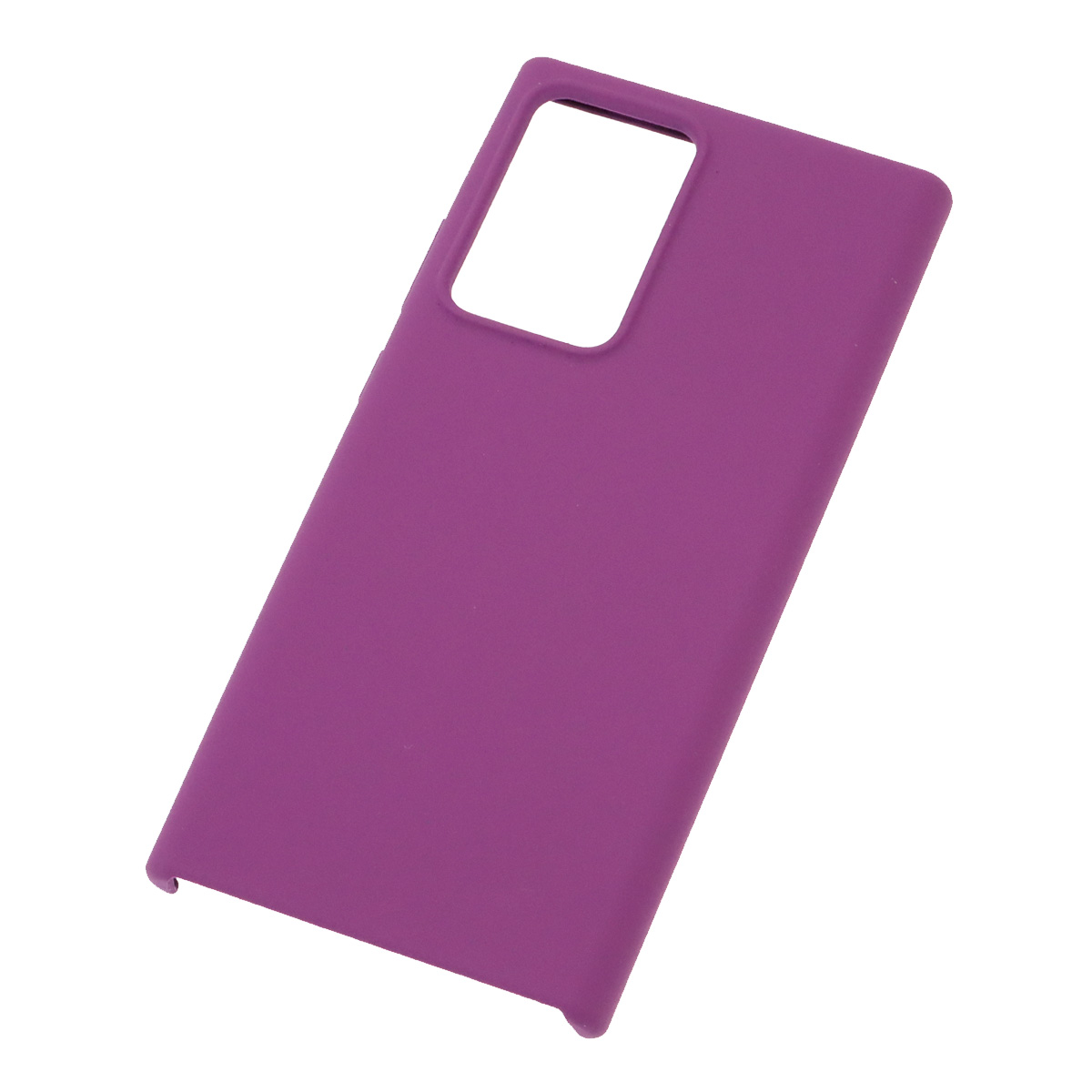 Чехол накладка Silicon Cover для SAMSUNG Galaxy Note 20 Ultra (SM-N9860), силикон, бархат, цвет фиолетовый