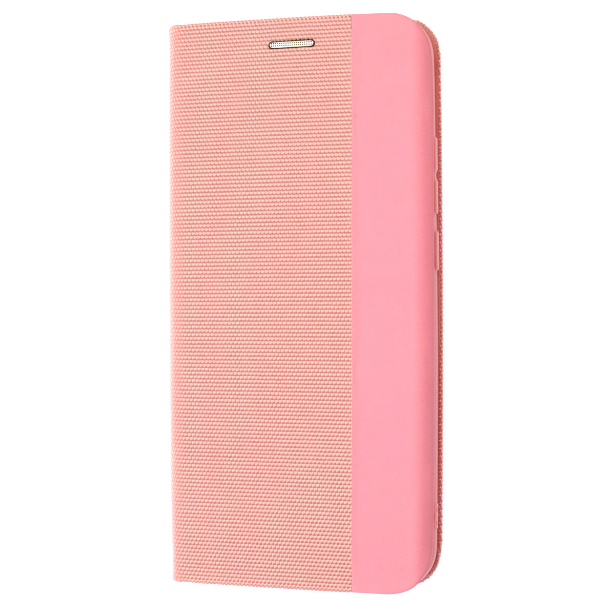 Чехол книжка MESH для XIAOMI Redmi 9C, Redmi 10A, текстиль, силикон, бархат, визитница, цвет розовый