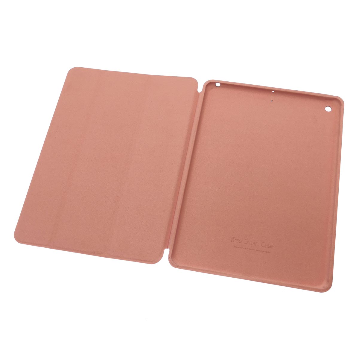 Чехол книжка SMART CASE для APPLE iPad New 2017, диагональ 9.7", экокожа, цвет розовое золото