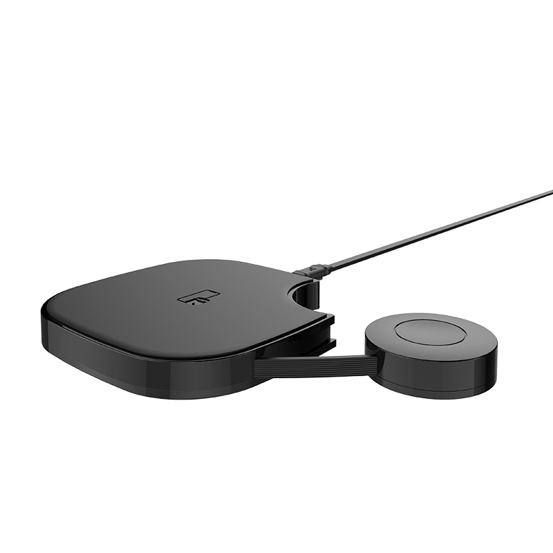 HOCO S5 Rich power 2-в-1 беспроводное зарядное устройство, 5W, 7.5W, 10W и для Apple Watch series 1 / 2 / 3 / 4 (распродажа -50%)