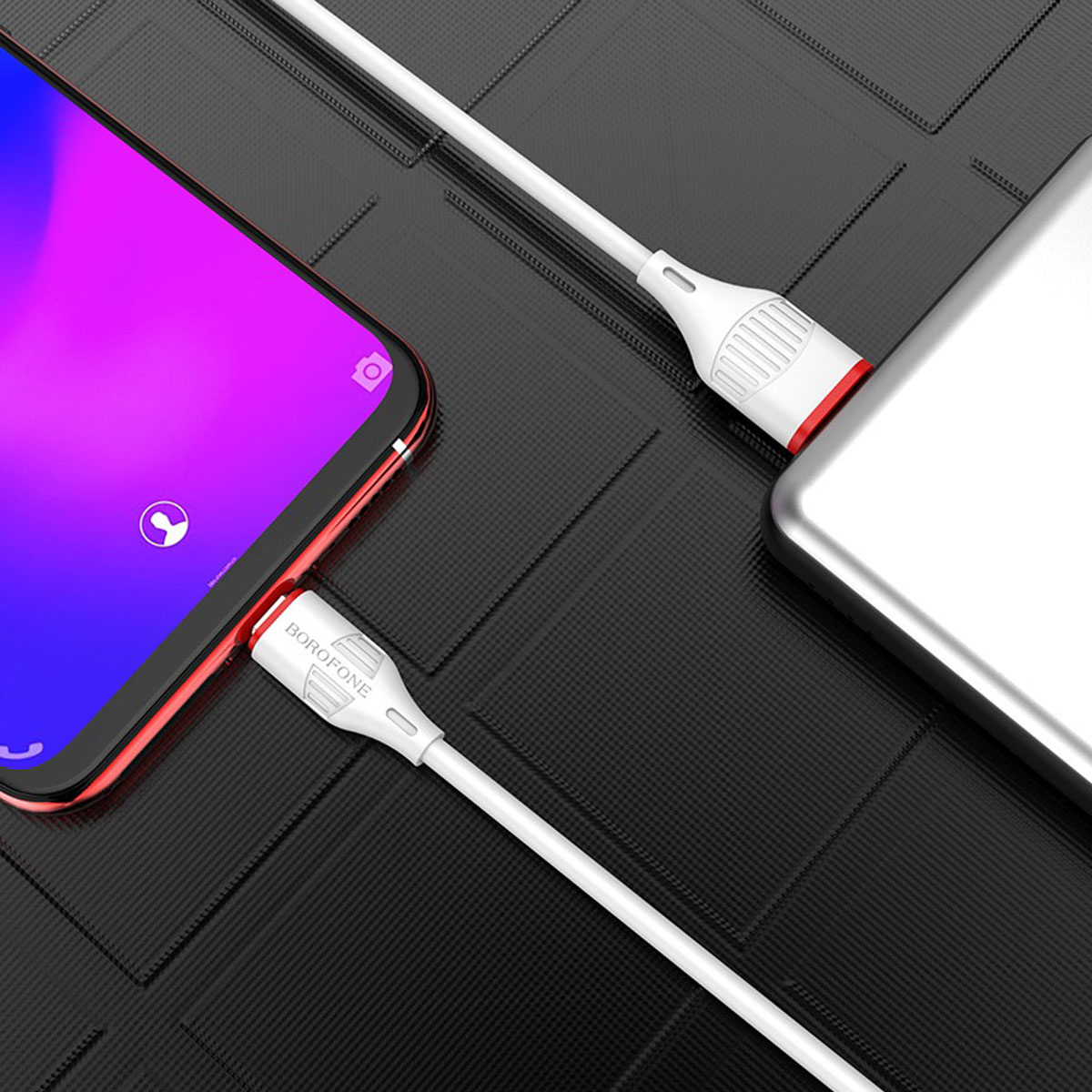 Кабель BOROFONE BX17 Enjoy Micro USB, 2A, длина 1 метр, силикон, цвет белый