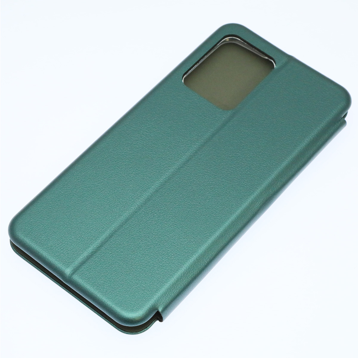 Чехол книжка STYLISH для XIAOMI POCO X5 5G, XIAOMI Redmi Note 12 5G, экокожа, визитница, цвет темно зеленый