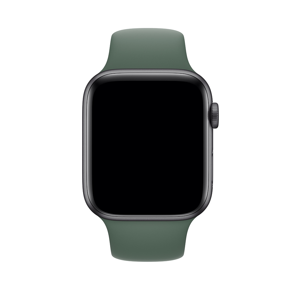 Ремешок для Apple Watch спортивный "Sport", размер 42-44 mm, цвет сосновый лес