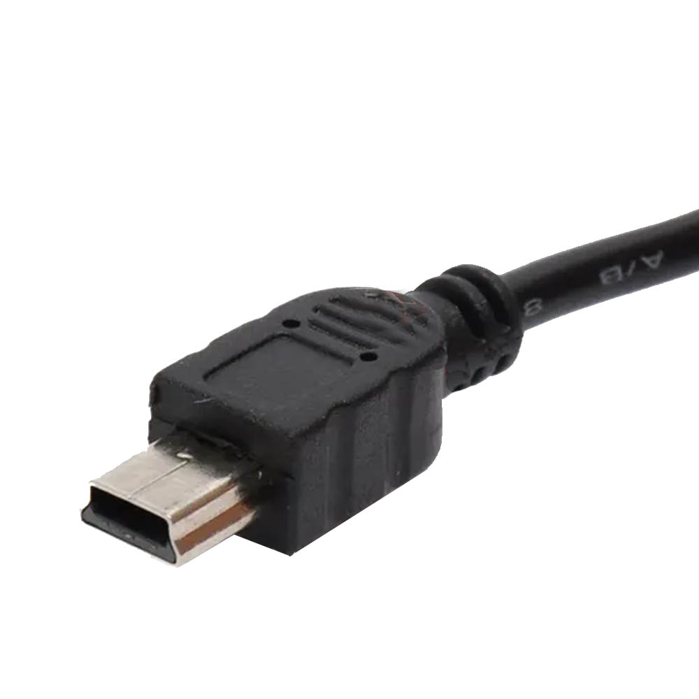 АЗУ (Автомобильное зарядное устройство) Eplutus FC-152, mini USB, длина 1 метр, цвет черный