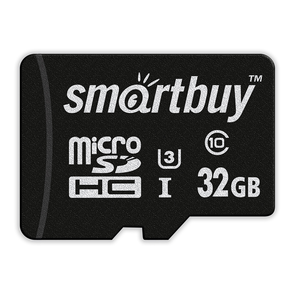 Карта памяти MicroSD SMARTBUY PRO SERIES SB32GBSDCL10U3-01, 32gb, 4K, UHS-I U3 (70/90 Mb/s), Class 10, SD адаптер, цвет черный