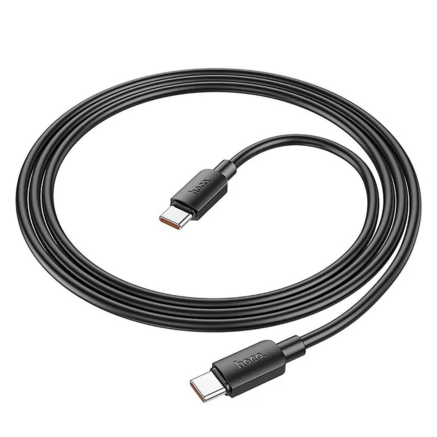 Кабель HOCO X96 USB Type C на USB Type C, 5A, 100W, длина 1 метр, цвет черный