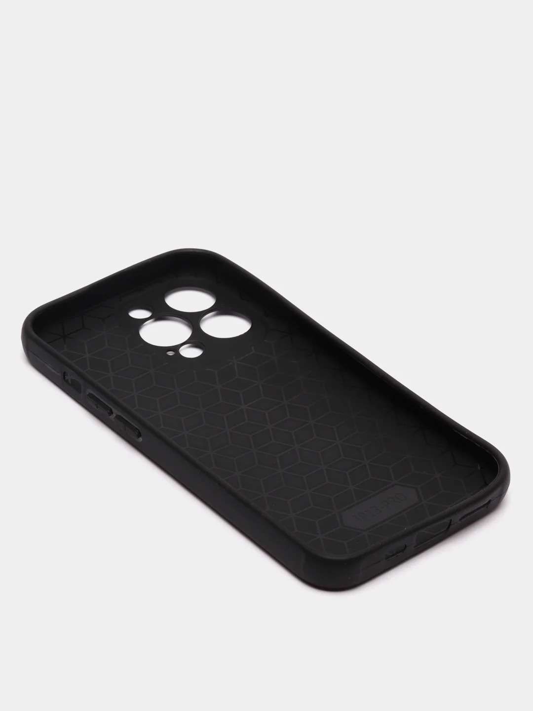 Чехол накладка BS MM5 для APPLE iPhone 13 Pro, защита камеры, силикон, цвет угольный