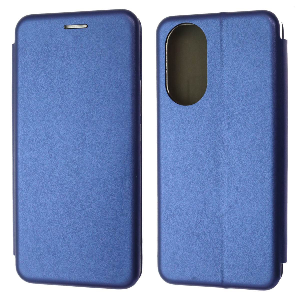 Чехол книжка STYLISH для HUAWEI Honor 50, Nova 9, экокожа, визитница, цвет синий