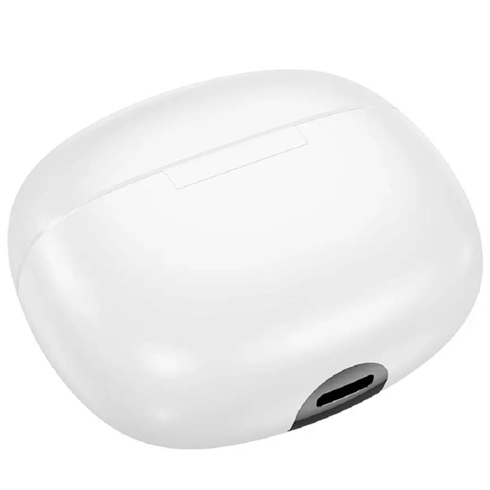 Гарнитура (наушники с микрофоном) беспроводная, BOROFONE FQ3, LCD дисплей, ANC, ENC, цвет белый