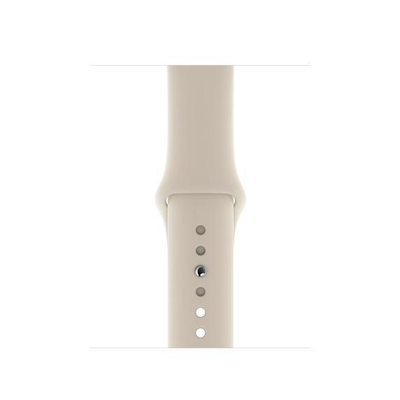 Ремешок для Apple Watch спортивный "Sport", размер 42-44 mm, цвет бежевый