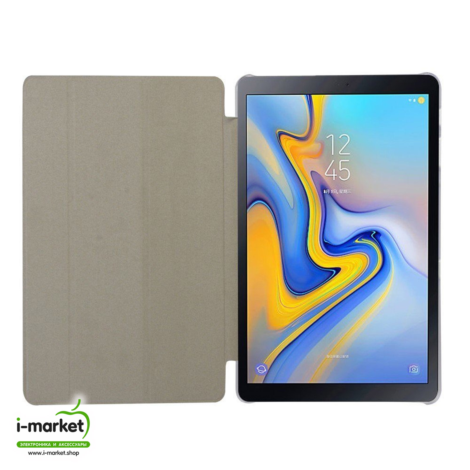Чехол Smart Case для SAMSUNG Galaxy Tab A 10.5" 2018 (SM-T590, SM-T595), цвет черный.