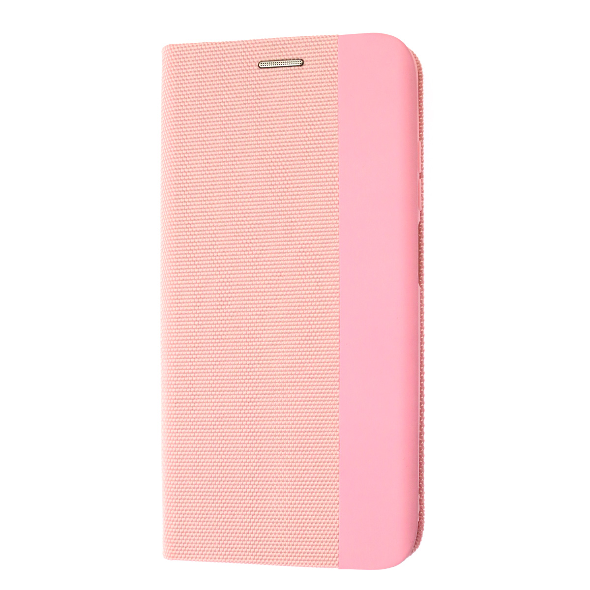 Чехол книжка MESH для XIAOMI Redmi 10 (2021), Redmi 10 (2022), текстиль, силикон, бархат, визитница, цвет розовый